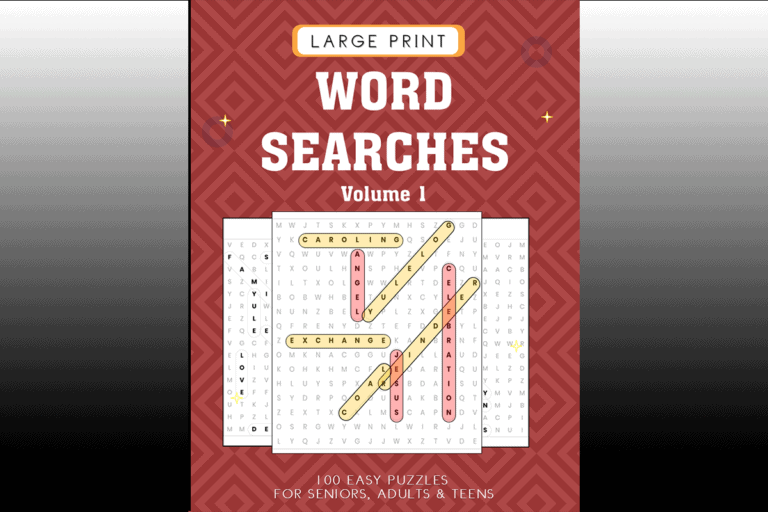 Large Print Word Searches, Volume 1
