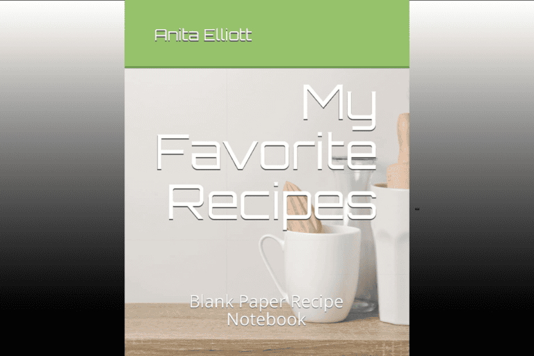 My Favorite Recipes: Blank Paper Recipe Notebook