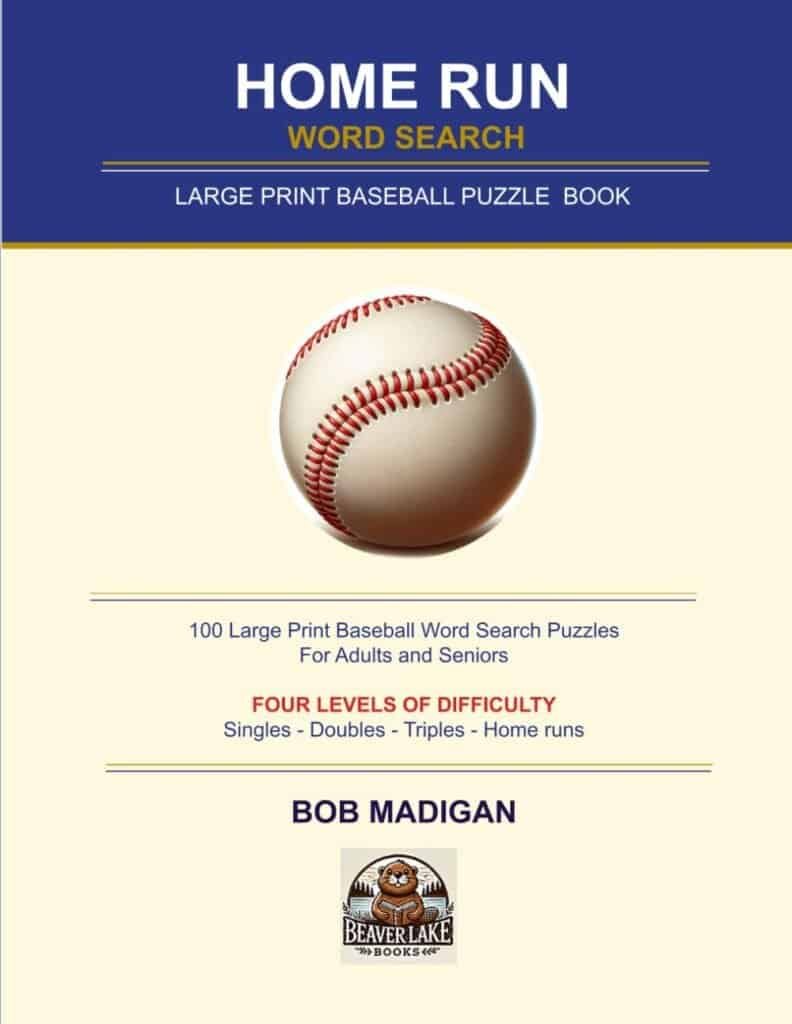 Home Run Word Search